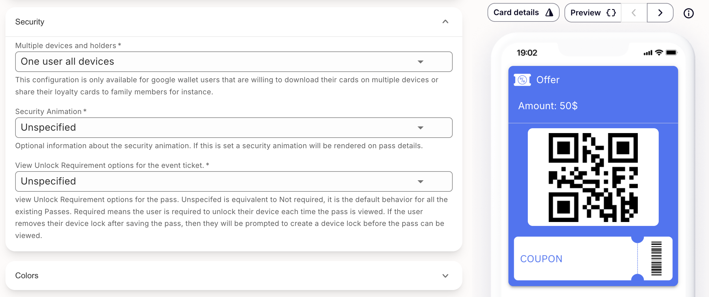 The Wallet Crew Offers - Security Google