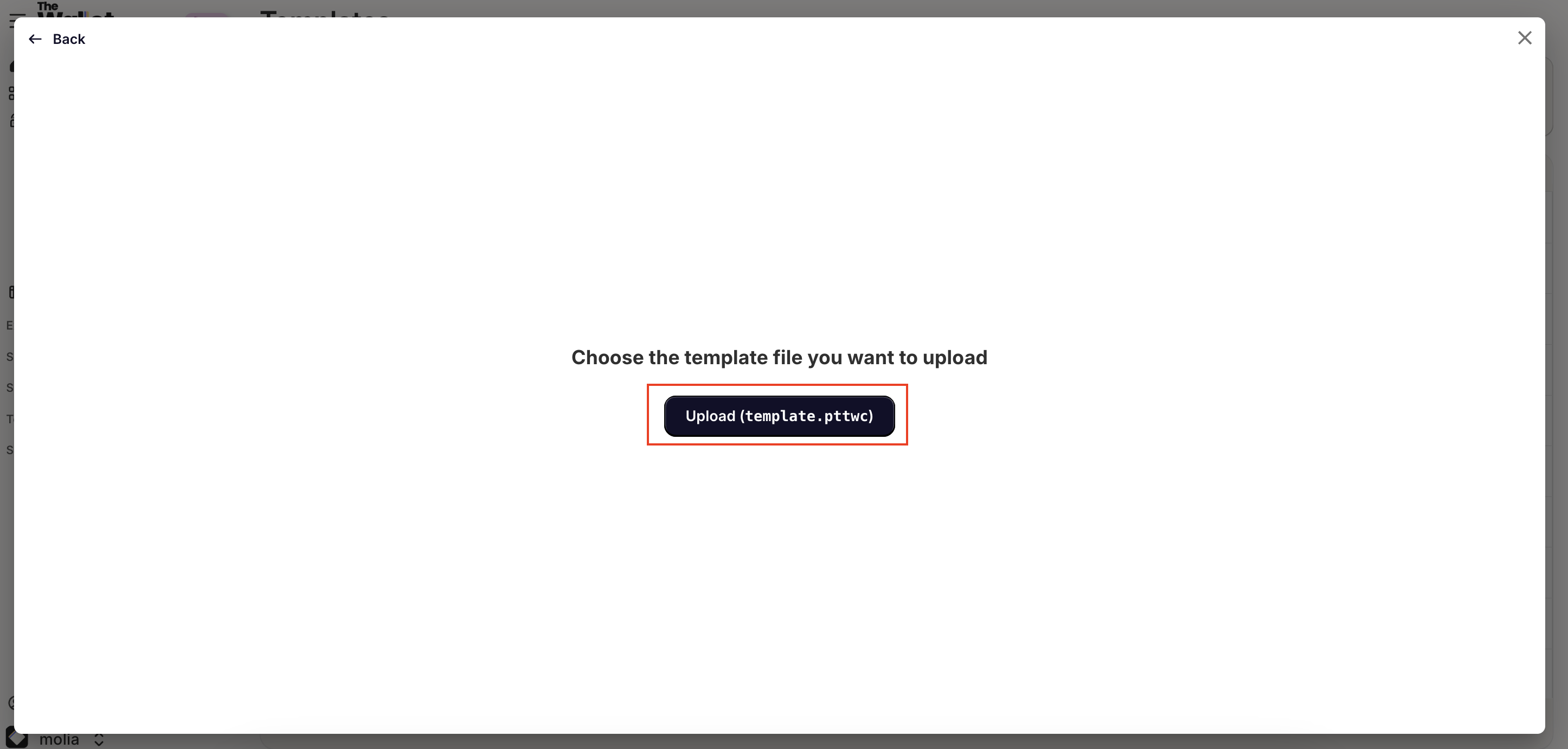 Import a template file (3)